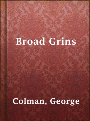 cover image of Broad Grins